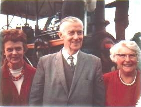 1975 - Rita Waller with her brother Jack and sister-in-law Eileen Martin
John Herbert (Jack) Martin (1899 - 1977), the grandson of Bridget Carrucan and his wife Eileen (nee Grant) and his sister Rita Waller.
