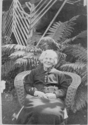 1940 approx - Bridget (Bertha) Martin nee Coleman
Bridget (Bertha) Coleman (1864 - 1947), born at Eltham on 6th August 1864, was the fifth of John and Bridget Coleman's children. In 1894, she married Gerald David MARTIN (1862-1930). This photo is taken around 1940.
