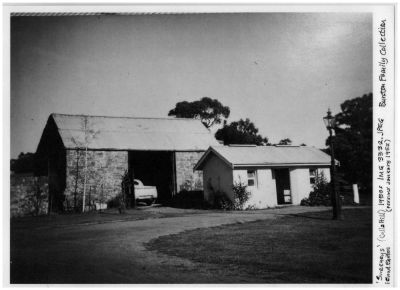 1950s Culla Hill - possible Jan 1952 - Burston Family Collection
This photo, from the Burston Family Collection, shows the Culla Hill barn which closely resembles the barn at Cullahill Farm, the old Guider property south of Roscrea in Tipperary. Thomas Sweeney’s parents, Patrick and Mary Sweeney, were probably humble farmers who lived in the area.
