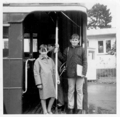 1971 - Timothy and Brendan Carrucan at MOTAT
Timothy (1960) and Brendan (1963) Carrucan are children of Ted Carrucan and Ellie Beeson and great great grandchildren of Peter Carrucan. They are pictured here at The Museum of Transport and Technology (MOTAT) which is not far from Point Chevalier.
