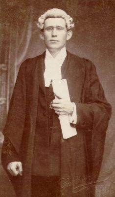 1915 approx - Richard Donal (Dick) Lane 1885 - 1966
Richard Donal (Dick) Lane, the grandson of Patrick Carrucan and Mary O'Brien, grew up in Eltham but moved to Western Australia with his parents in 1898, aged 13 years. They settled in Boulder where his parents established the bakery which became known as 'Lane Brothers Bread Factory'. He went to Ireland to study law at Trinity College, taking every prize for which he was eligible in his final year and taking articles at the Inns of Court. Returning to practice in WA, he was known as 'Dick of Dublin'.
