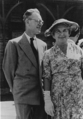 1960s - Monica (nee Carrucan) and Joseph Hogan
This photo shows Monica Carrucan, the third of six children born to Michael Carrucan and Margaret Lynch of Kew. She was born in 1896 and died in March 1976. She married Joseph Patrick Hogan and they had 4 children, Margaret, Bernard, Greg and Frank.
