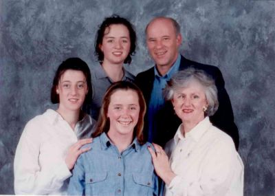 Denis and Anne O Bryan with daughters Rebecca Sarah and Jessica
Denis and Anne O'Bryan with daughters Rebecca Sarah and Jessica
