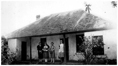 1930 circa at Culla Hill - Nellie Sweeney, Nellie Oliver, Nellie Murray and Nellie (Nana) Hooley nee Sweeney - Nana owned Culla Hill at this stage
A wonderful 1930 photo showing 4 Nellies on the front verandah of the Culla Hill homestead. 

Ellen Mary (Nessie) Sweeney (1869-1955) - daughter of Patrick Carrucan and Mary Fitzsimons
Ellen (Nellie) Oliver nee Smith (1885-1956) - daughter of Jack Smith and Annie Sweeney
Ellen Mary (Nellie) Murray (1907-1938) - daughter of James Murray and Julia Brennan
Ellen Irene (Nelly) Hooley nee Sweeney (1874-1940) - daughter of John Sweeney and Ellen Kenney

A note on Ellen Mary (Nessie) Sweeney.  She never married and worked at the Foy & Gibson factory in Collingwood. In later life, she lived with her niece Nelly Oliver so to save confusion people called her 'Nessie'.

I notice in lots of old references that people used both spellings, Nellie and Nelly. Patrick 1838-1919 calls his sister Ellen 'Ellie'. so that's another variation!
