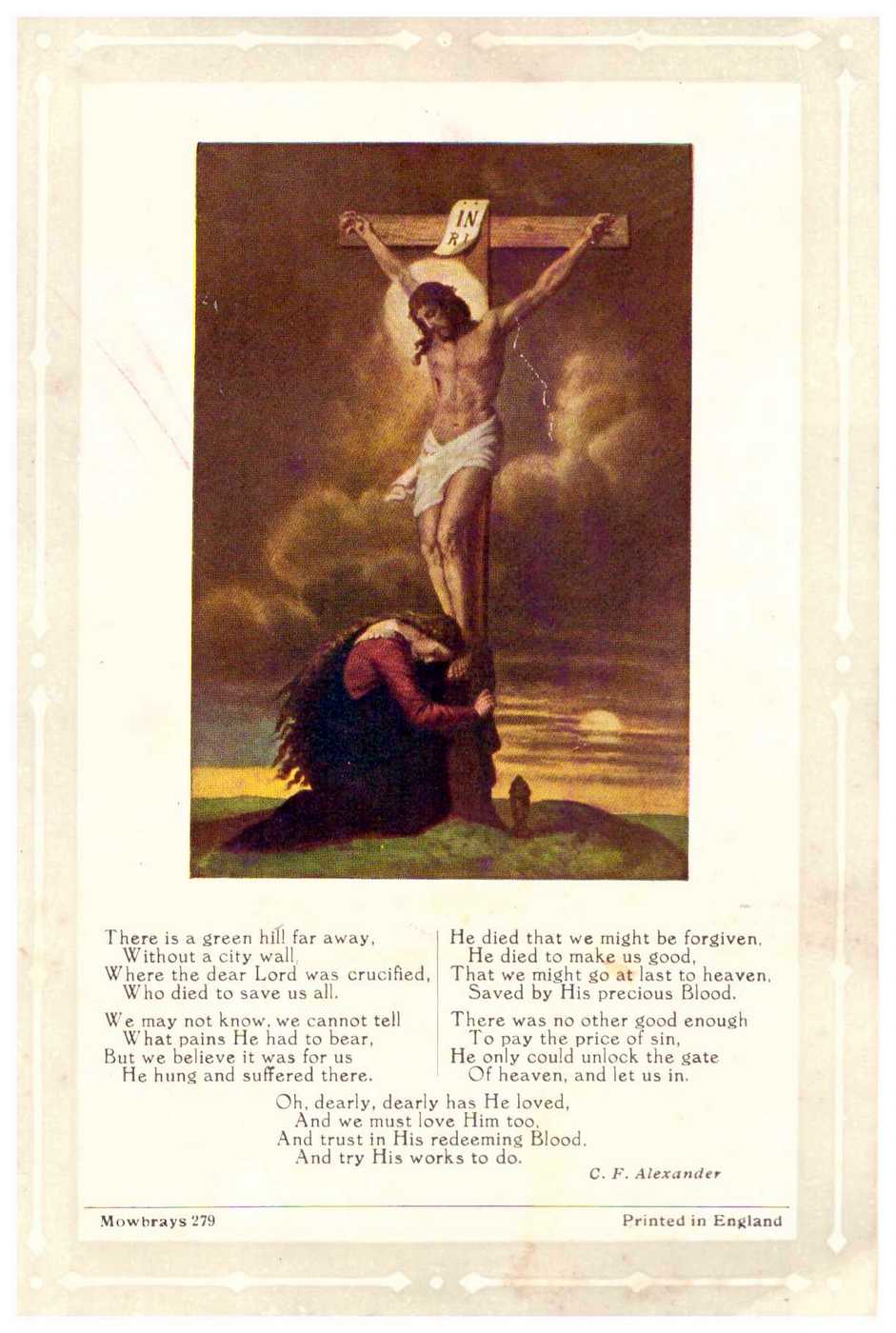 1935 St Linus Choir Easter Times - 1
A strong musical and ceremonial tradition was evident at St Linus right from the start, with a robed choir gracing the services until 1977.

This holy card shows the Choir times for Easter 1935. It was indeed a full program
Palm Sunday - Matins 9:30AM, Catechism 3PM, Ceremony and Procession 7PM
Wednesday in Holy Week - Eucharist 6:30PM, Evensong 7:30PM
Good Friday - Matins 11AM, Way of the Cross 2:30PM
Holy Saturday - Preparation for HC 7:15PM
Easter Day - Sung Eucharist 9:30AM, Festal Catechism 3PM, Festal Evensong 7PM

