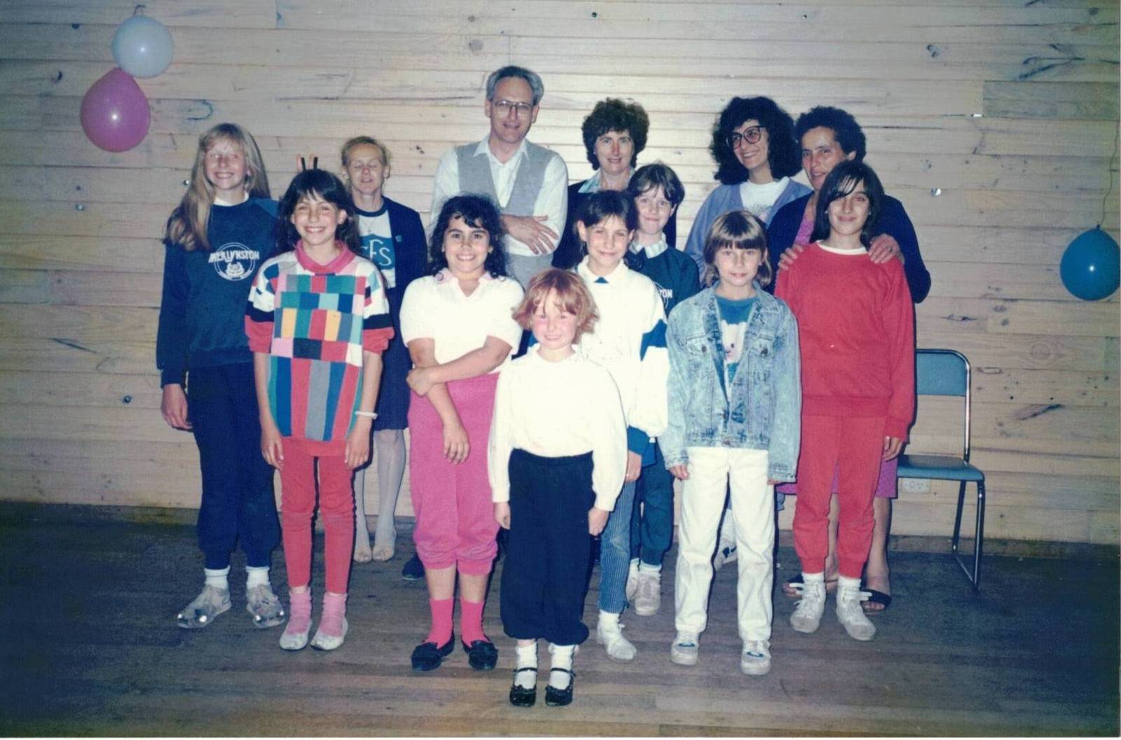 1980s Rev. John Simpson with the St Linus Girls Friendly Society
Rev. John Simpson was the vicar of St Linus Merlynston from 1988 to 1990. This photo shows him with Elizabethy Berridge and the girls from the St Linus Girls Friendly Society.
